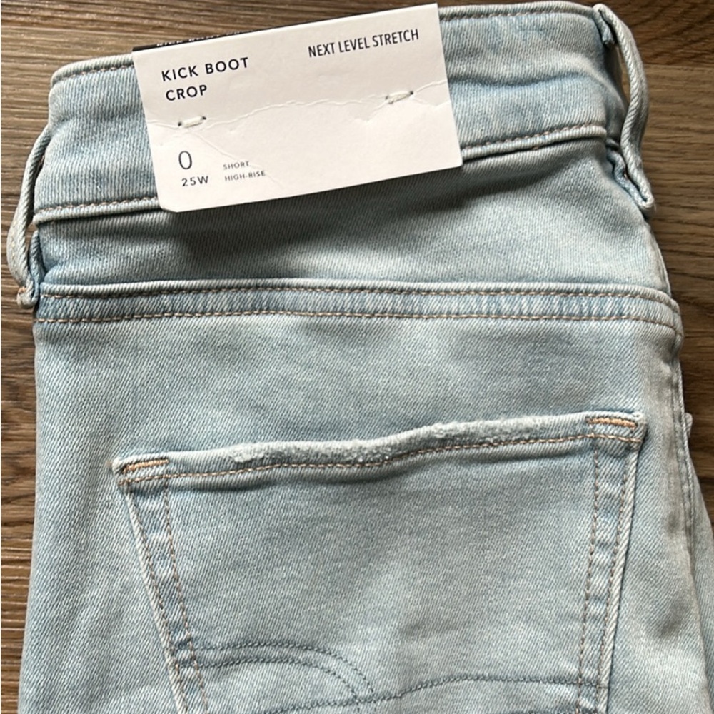 American Eagle Outfitters Light Blue Boot Cut Jeans